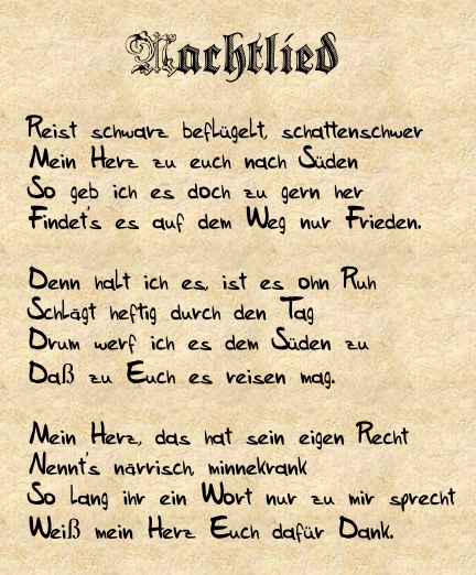 Nachtlied
